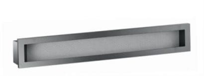 Ventilační mřížka MAXI 60×400 černá Karl