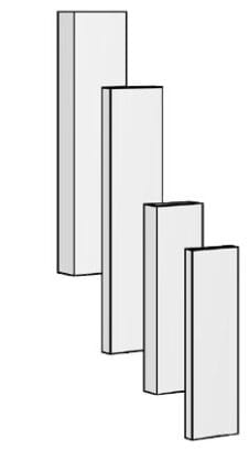 BRULApor deska 700×220×75 mm Brula