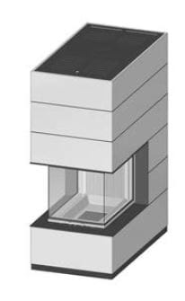 SIM Arte-U-70h-4S přírodní beton 1/3