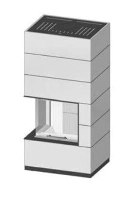 SIM Varia 2L-55h-4S přírodní beton 1/3