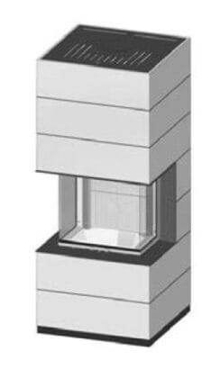 SIM Arte 3RL-60h-4S přírodní beton 2/3