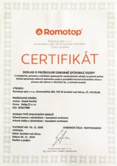 Certifikáty a školení od <span>výrobce</span>