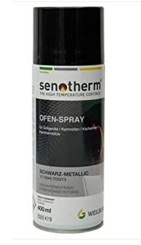 Žáruvzdorná barva ve spreji – Senotherm Ofenspray 400 ml Stahl system