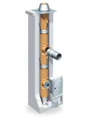 Komíny se šamotovou nebo keramickou vložkou